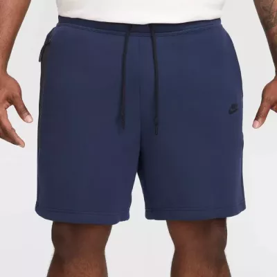 Short Nike Tech Fleece FB8171-451 bleu marine homme avec tissu premium et coupe confortable