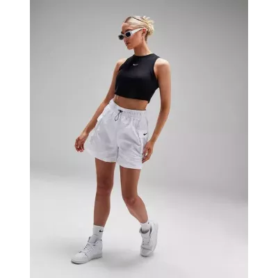 Débardeur Nike FB8279-010 noir femme en 61 % polyester, 30 % lyocell et 9 % élasthanne
