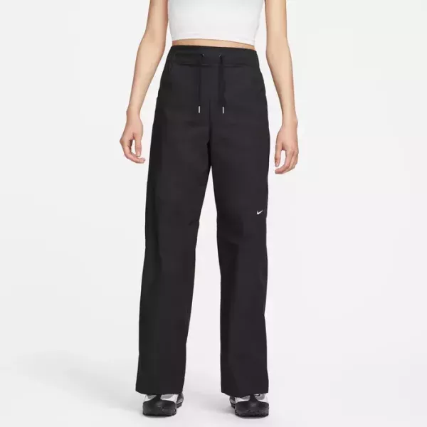 SPORTSWEAR ESSENTIALS WOVEN HIGH-RISE TROUSERS
