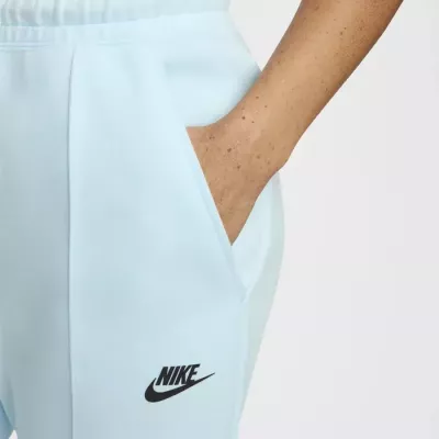 Pantalon Nike Tech Fleece FB8330-474 bleu femme avec tissu premium et coupe moderne ajustée