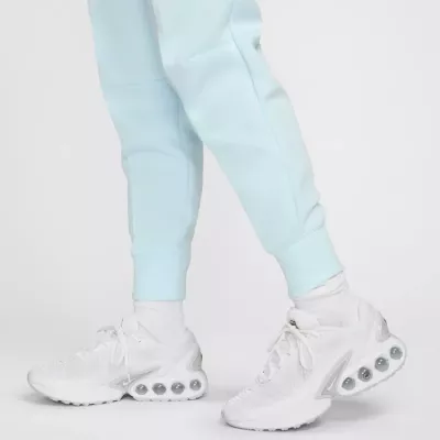 Pantalon Nike Tech Fleece FB8330-474 bleu femme avec tissu premium et coupe moderne ajustée