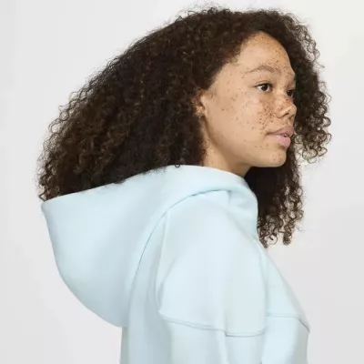 Veste Nike Tech Fleece Windrunner FB8338-474 bleue femme avec tissu premium et poches zippées