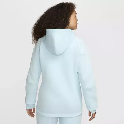 Veste Nike Tech Fleece Windrunner FB8338-474 bleue femme avec tissu premium et poches zippées