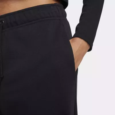 Jogging Nike Sportswear FN1902-010 noir femme avec tissu French Terry et chevilles élastiquées