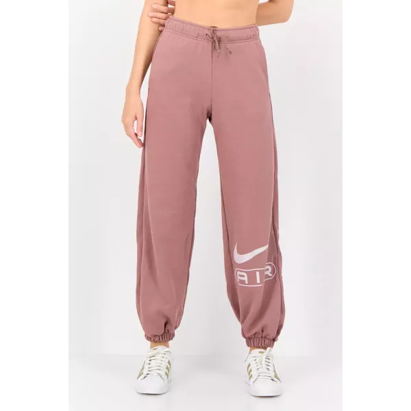 NIKE AIR MID-RISE FLEECE JOGGERS