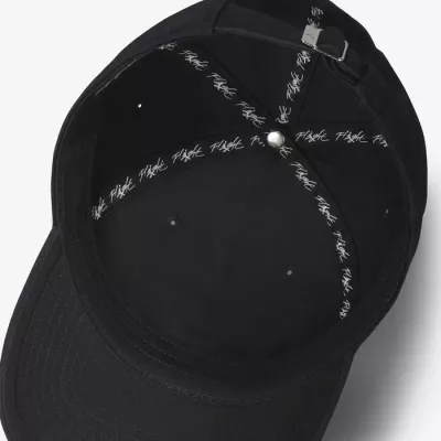 Casquette Jordan FD5181-013 noire avec logo Jumpman brodé et sangle arrière réglable