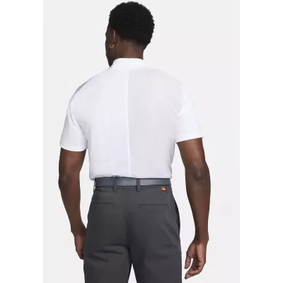 Polo Nike Victory+ FD5827-100 blanc en maille piquée respirante avec technologie Dri-FIT