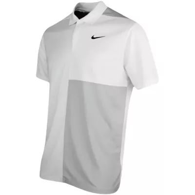 Polo Nike Victory+ FD5827-100 blanc en maille piquée respirante avec technologie Dri-FIT