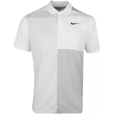 Polo Nike Victory+ FD5827-100 blanc en maille piquée respirante avec technologie Dri-FIT