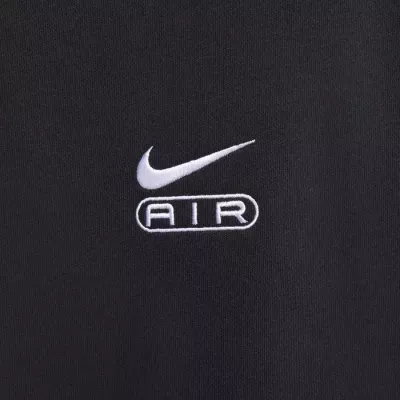 Sweat Nike Sportswear FN1897-010 noir femme avec coupe oversize et empiècements rétro modernes
