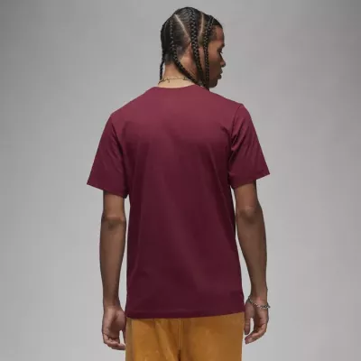 T-shirt Jordan Essentials Jumpman homme bordeaux DQ7376-680