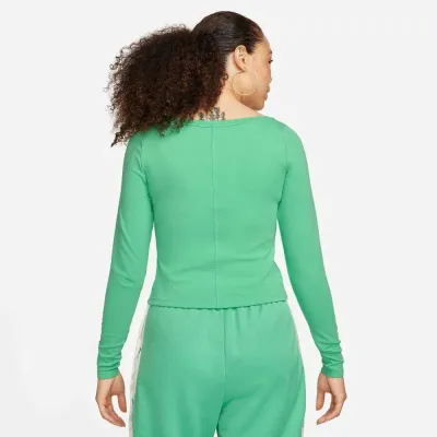Nike Air Long-Sleeve Top femme manches longues vert malachite FN1911-363