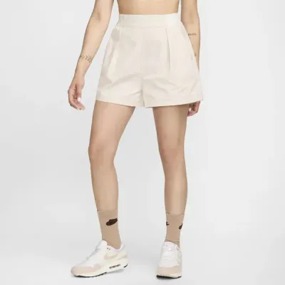Nike Sportswear Collection short taille haute femme beige FN2167-104