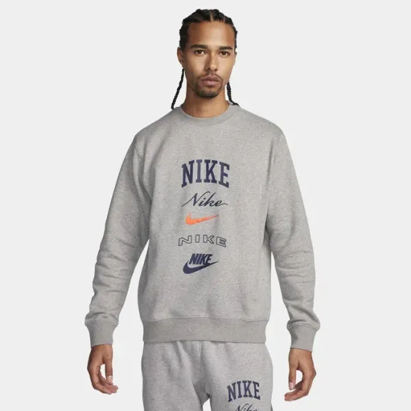 CLUB FLEECE LONG-SLEEVE CREW-NECK