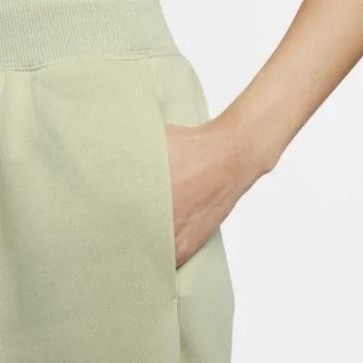 Nike Sportswear Phoenix Fleece pantalon jogging oversized logo femme vert amande FN2552-371