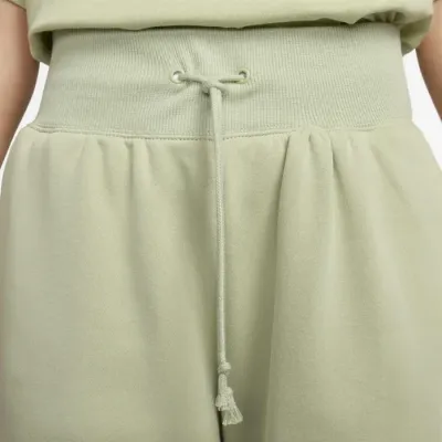 Nike Sportswear Phoenix Fleece pantalon jogging oversized logo femme vert amande FN2552-371