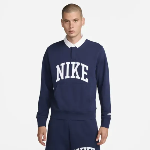 CLUB FLEECE LONG-SLEEVE FLEECE POLO