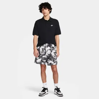 Nike Club polo manches courtes homme noir logo Swoosh brodé FN3894-010