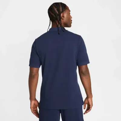 Nike Club polo manches courtes homme bleu marine logo Swoosh brodé FN3894-451