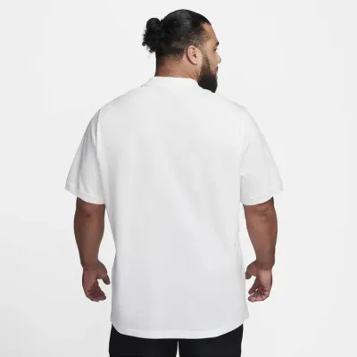 Nike Club polo manches courtes homme blanc logo Swoosh brodé FN3894-100