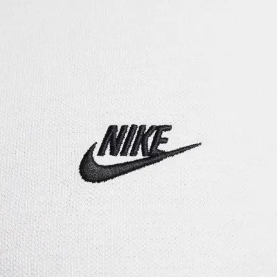 Nike Club polo manches courtes homme blanc logo Swoosh brodé FN3894-100