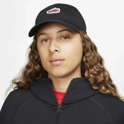Nike Club casquette non structurée Air Max 1 patch unisex noir FN4402-010