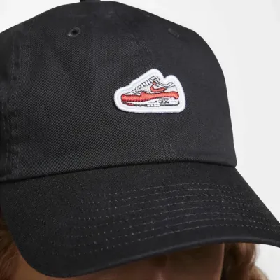 Nike Club casquette non structurée Air Max 1 patch unisex noir FN4402-010