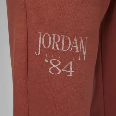 Jordan Brooklyn Fleece pantalon jogging femme terracotta logo Jumpman FN5440-209