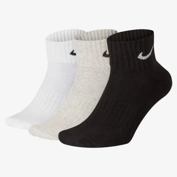 NIKE CUSHIONED ANKLE SOCKS (3 PAIRS)