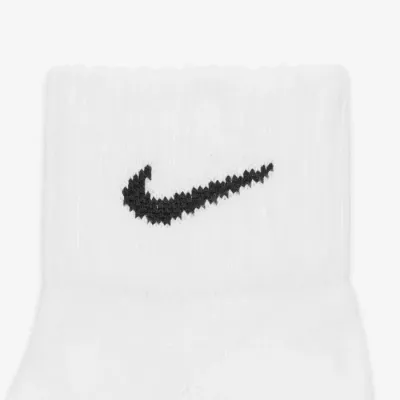 Chaussettes Nike Cushioned Ankle Socks lot de 3 paires blanc gris et noir avec amorti confortable