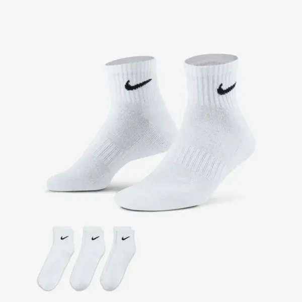 EVERYDAY CUSHIONED TRAINING ANKLE SOCKS (3 PAIRS)