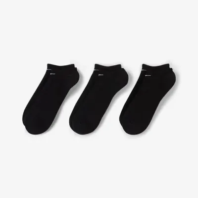 Chaussettes Nike Everyday Cushioned Training No-Show noires lot de 3 paires avec amorti confortable pour sport et entraînement