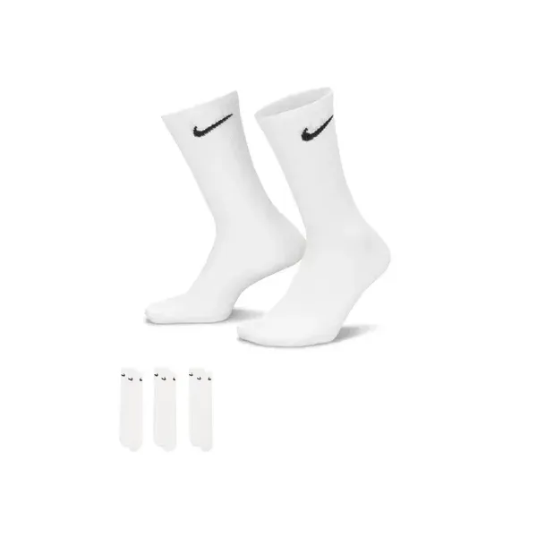 EVERYDAY LIGHTWEIGHT TRAINING CREW SOCKS (3 PAIRS)