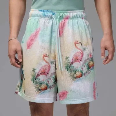 Short Jordan IB3012-133 Sail Glacier Blue avec imprimé intégral et mesh respirant