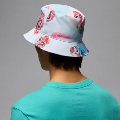 Bob réversible Jordan Apex HV1096-133 multicolore avec logo Jumpman brodé et tissu ripstop