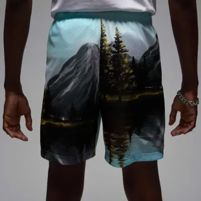 Short Jordan Luka HQ8782-009 multicolore avec mesh respirant et technologie Dri-FIT