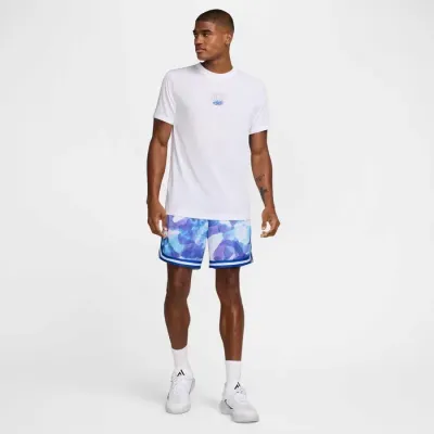 Short Nike DNA Basketball HJ3879-480 bleu avec technologie Dri-FIT et poche zippée