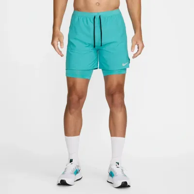 Short Nike Dri-FIT Stride DM4757-345 bleu avec technologie Dri-FIT et short intérieur
