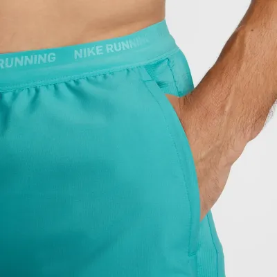Short Nike Dri-FIT Stride DM4757-345 bleu avec technologie Dri-FIT et short intérieur