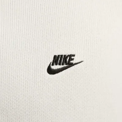 Sweat Nike Club Crew-Neck écru pour homme col rond en coton confortable style casual FQ2912-133