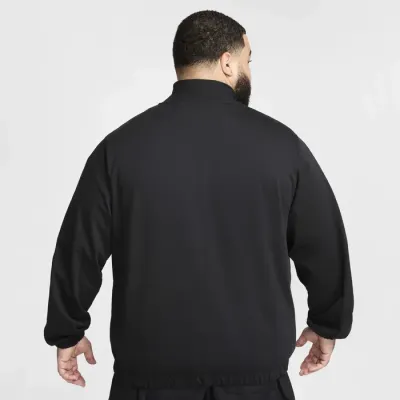 Veste Nike Club Knit noire pour homme avec fermeture zippée intégrale style sportswear et casual FQ3426-010