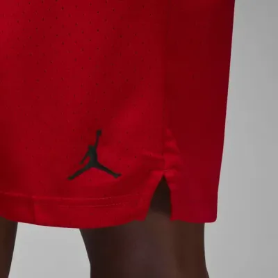 Short Jordan Sport Dri-FIT FN5816-687 rouge en mesh respirant avec technologie Nike Dri-FIT