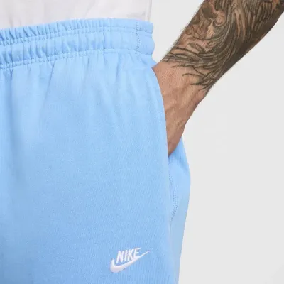 Pantalon de jogging Nike Club Knit bleu ciel pour homme avec taille élastique et coupe confortable sportswear FQ4330-412