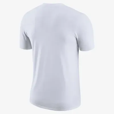 T-shirt Brooklyn Nets Essential NBA blanc pour homme avec logo Nets et slogan Just Do It Nike FQ6265-100