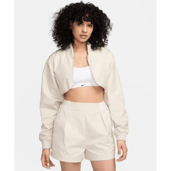 SPORTSWEAR COLLECTION CROPPED FULL-ZIP JACKET