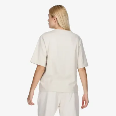 T-shirt Nike Sportswear Classic beige pour femme avec imprimé Nike 1972 coupe oversize lifestyle FQ6600-104