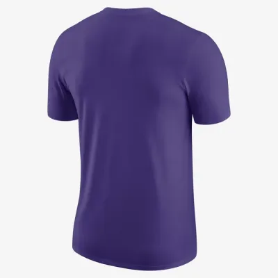 T-shirt Los Angeles Lakers Essential NBA violet pour homme avec logo Lakers et slogan Just Do It Nike FQ6277-504