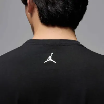 T-shirt Jordan HJ2354-010 noir homme en coton doux avec style basketball iconique