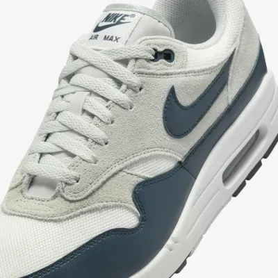 Nike Air Max 1 Essential homme blanc et bleu pétrole référence FZ5808-103
