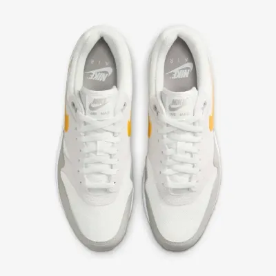 Nike Air Max 1 Essential homme blanc cassé et jaune référence FZ5808-105